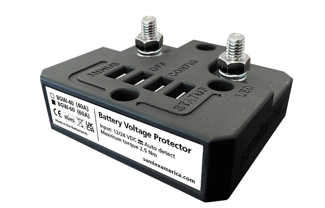 BGW-60 – SAMLEX AMER Battery Surge Protector, Use To Prevent Excessive Discharge Of 12/ 24 Volt Battery Systems Witho...